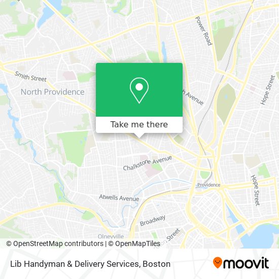 Lib Handyman & Delivery Services map