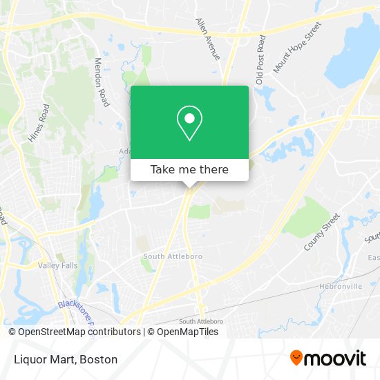 Liquor Mart map