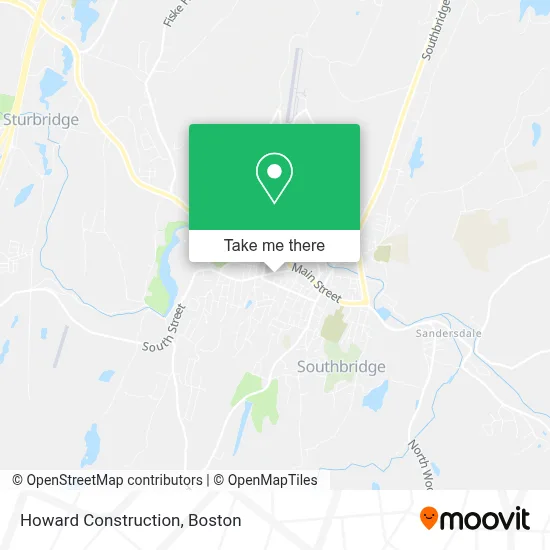 Howard Construction map