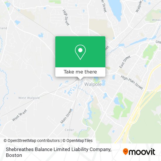 Mapa de Shebreathes Balance Limited Liability Company