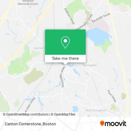 Canton Cornerstone map