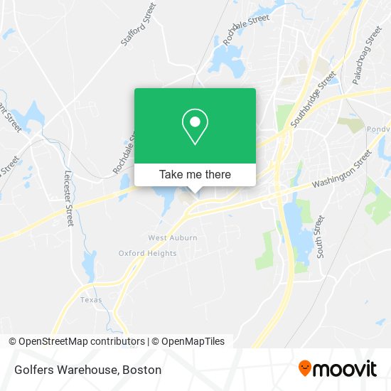 Golfers Warehouse map