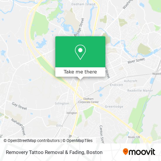 Mapa de Removery Tattoo Removal & Fading