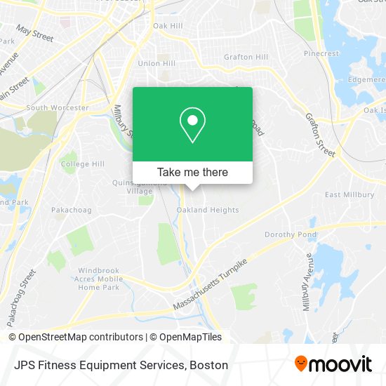 JPS Fitness Equipment Services map