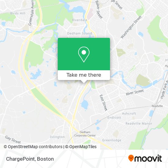 ChargePoint map