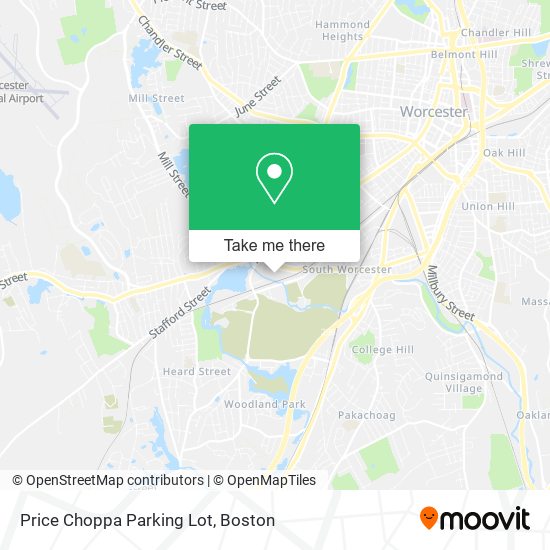 Price Choppa Parking Lot map