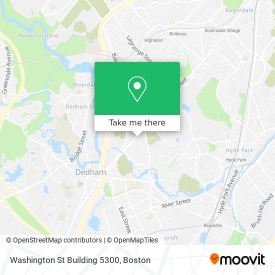 Mapa de Washington St Building 5300