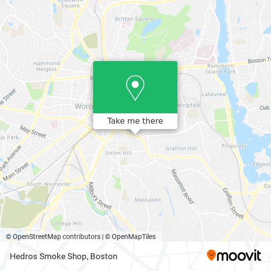Hedros Smoke Shop map