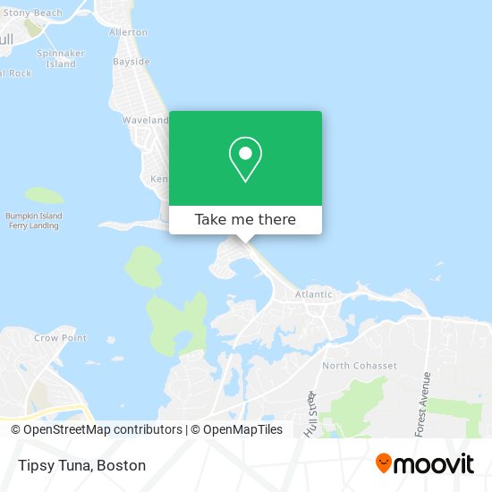 Tipsy Tuna map