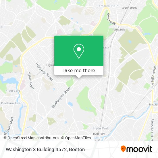Washington S Building 4572 map