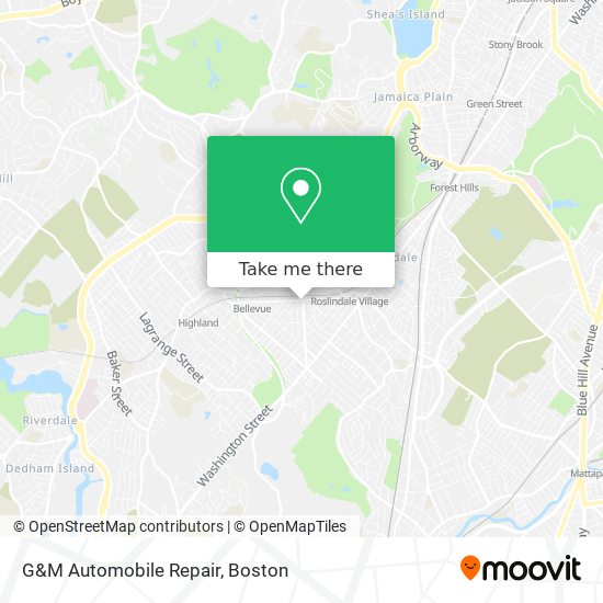 G&M Automobile Repair map