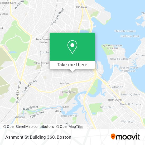 Mapa de Ashmont St Building 360