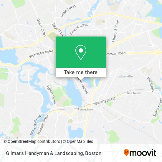 Gilmar's Handyman & Landscaping map