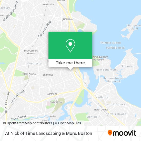 At Nick of Time Landscaping & More map