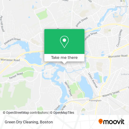 Mapa de Green Dry Cleaning