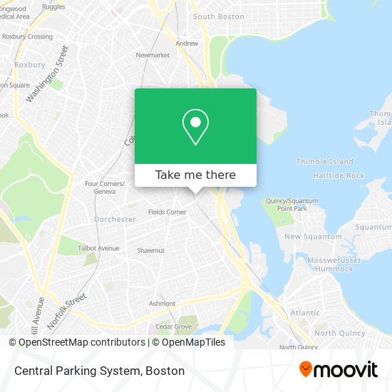 Central Parking System map