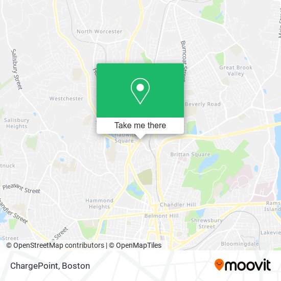 ChargePoint map