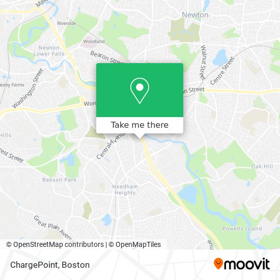 ChargePoint map