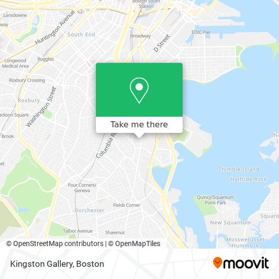 Mapa de Kingston Gallery