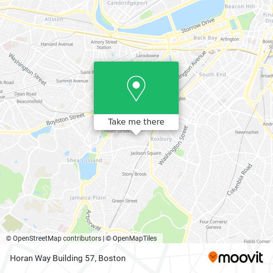 Mapa de Horan Way Building 57