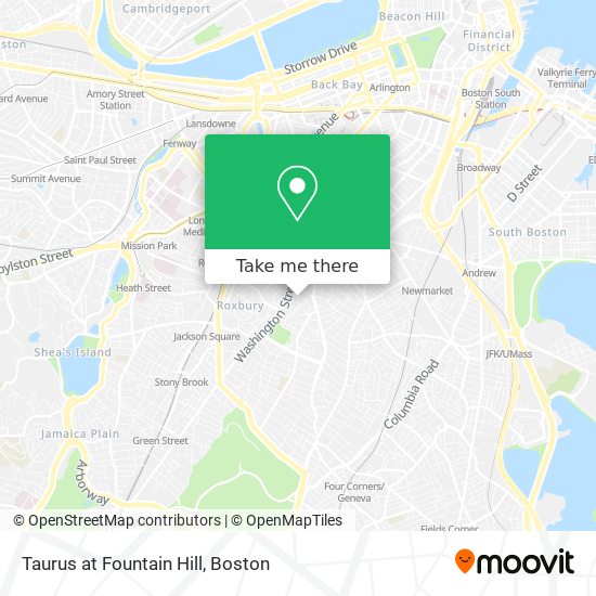 Taurus at Fountain Hill map