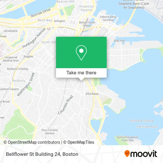 Mapa de Bellflower St Building 24
