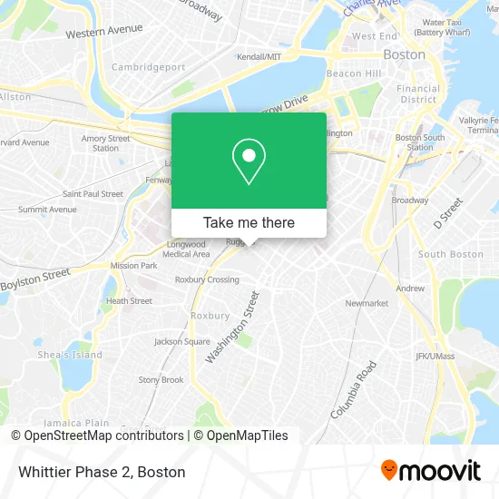 Whittier Phase 2 map