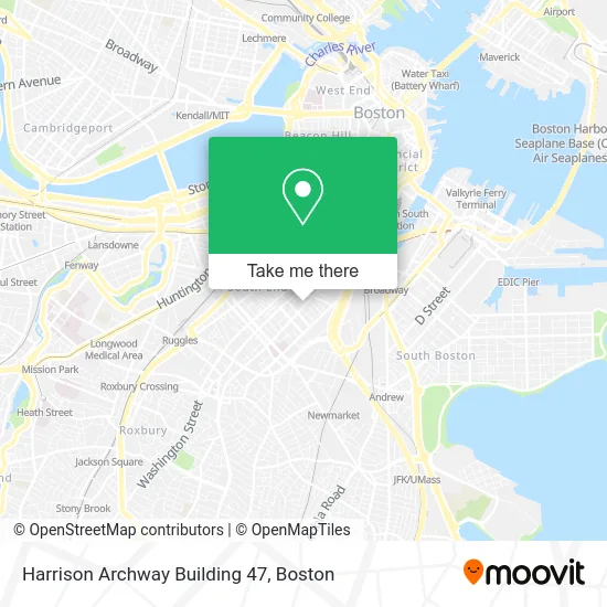 Harrison Archway Building 47 map