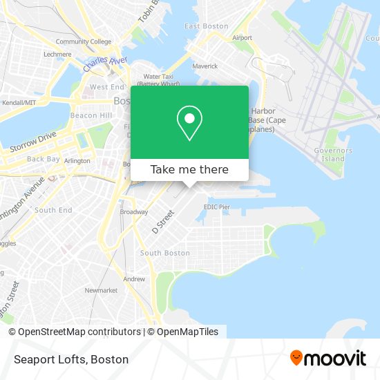 Seaport Lofts map
