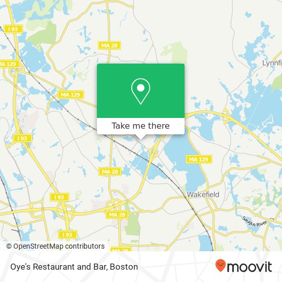 Oye's Restaurant and Bar map