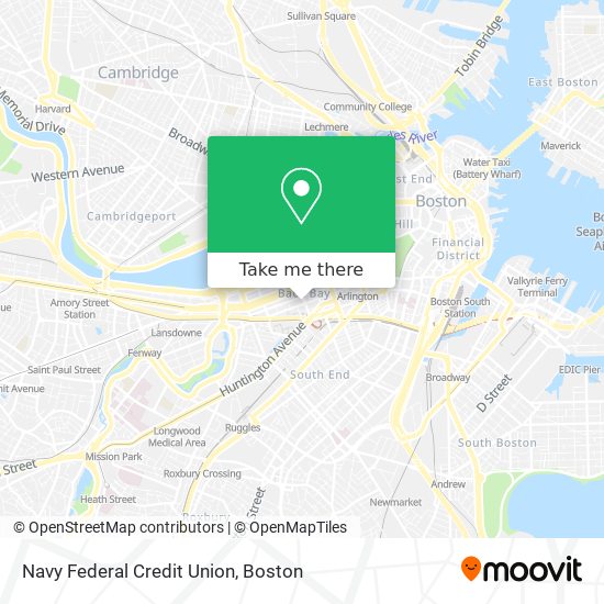 Navy Federal Credit Union map