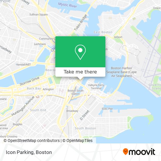 Icon Parking map