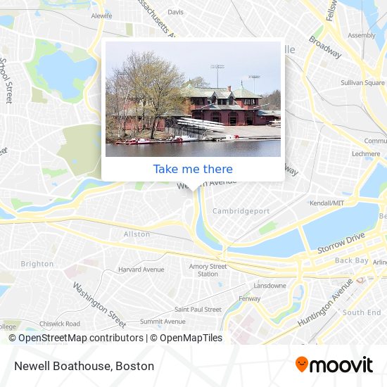 Mapa de Newell Boathouse