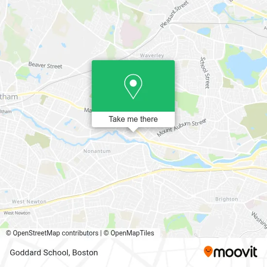 Goddard School map