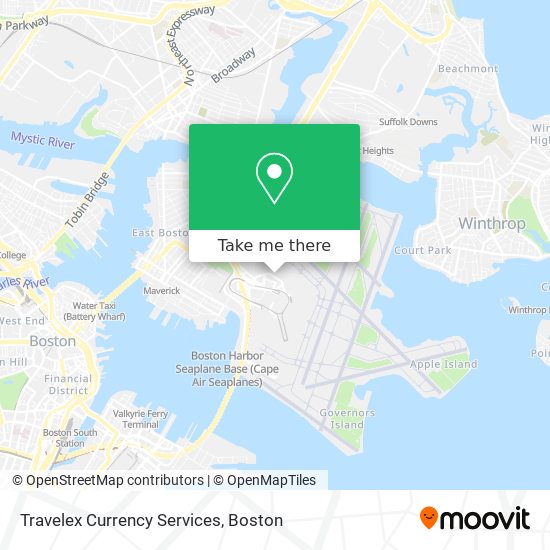 Mapa de Travelex Currency Services