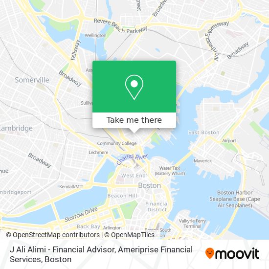 J Ali Alimi - Financial Advisor, Ameriprise Financial Services map