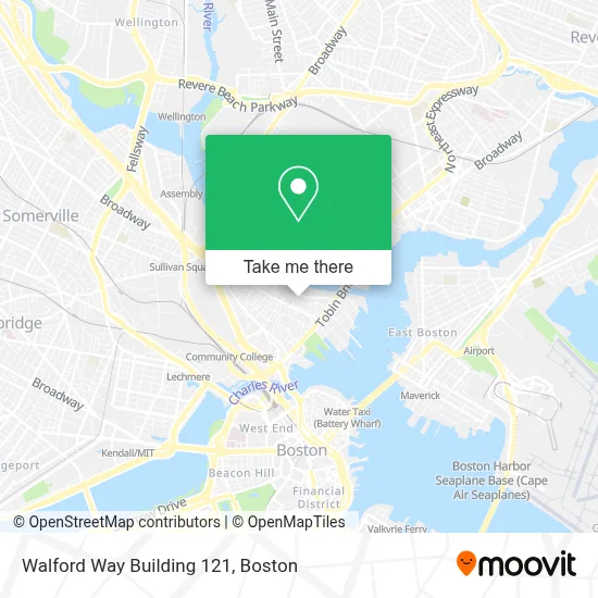 Walford Way Building 121 map