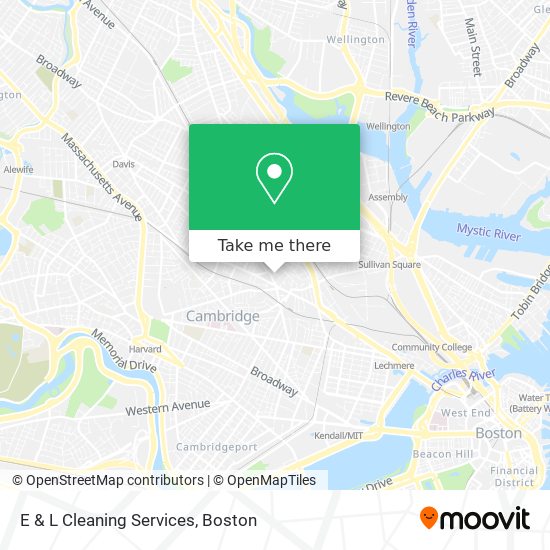 E & L Cleaning Services map