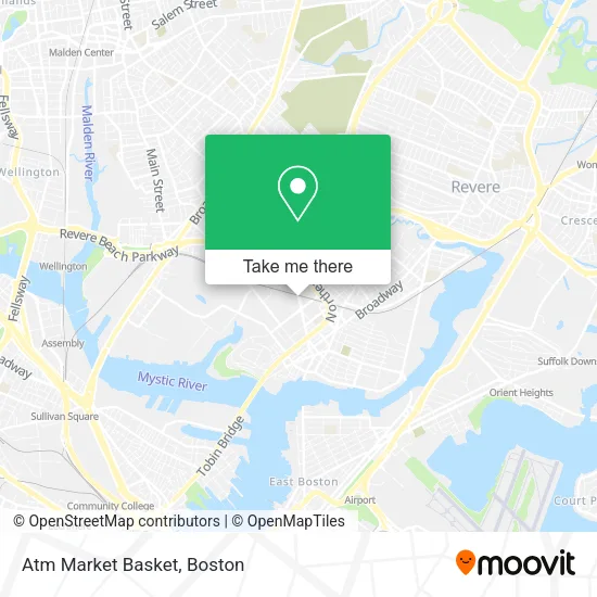Atm Market Basket map