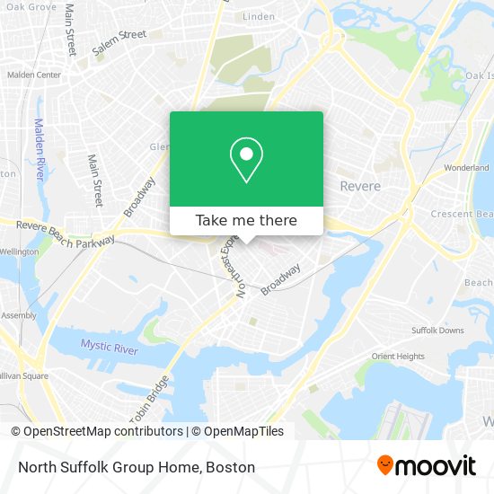 North Suffolk Group Home map