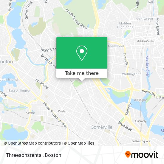 Threesonsrental map