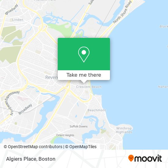 Algiers Place map