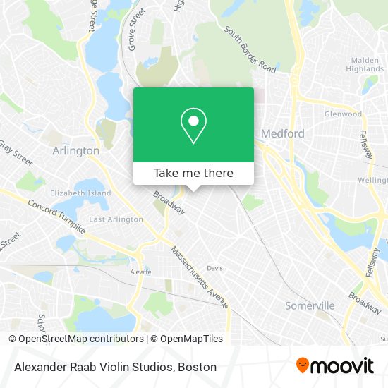 Alexander Raab Violin Studios map