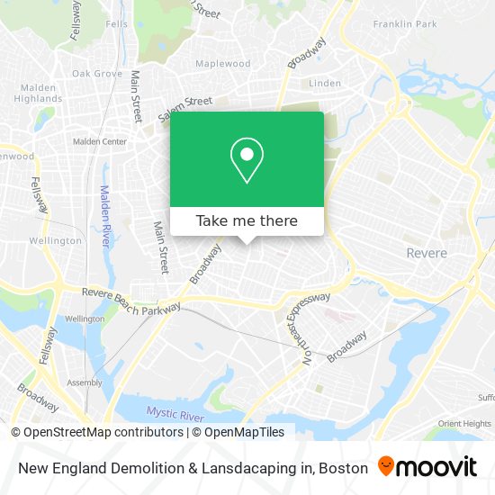 Mapa de New England Demolition & Lansdacaping in