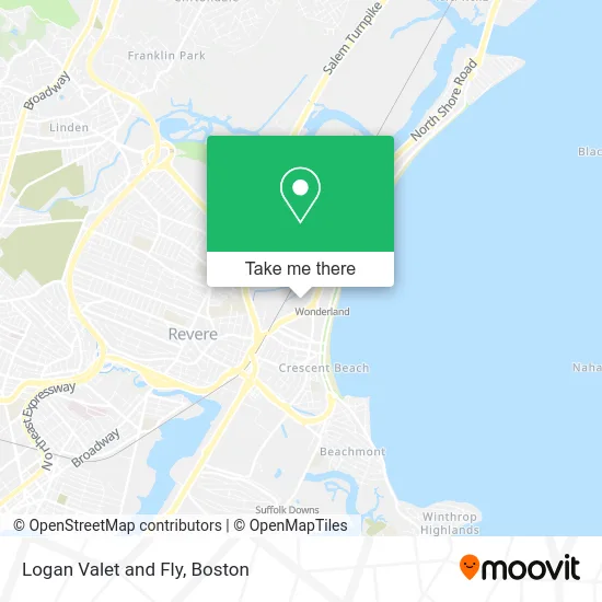 Logan Valet and Fly map