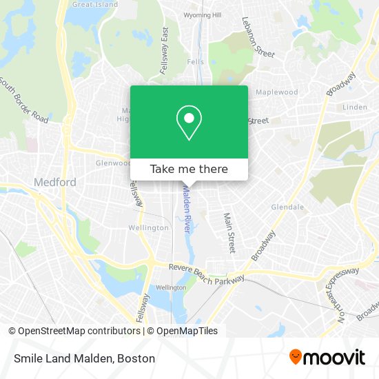 Smile Land Malden map