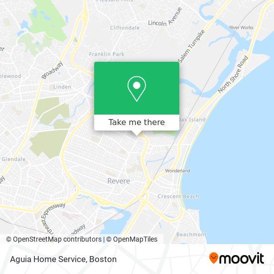 Aguia Home Service map