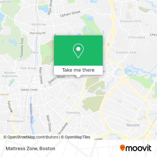 Mapa de Mattress Zone