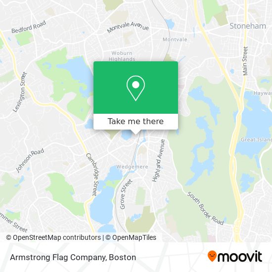 Armstrong Flag Company map