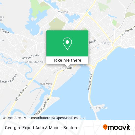 Mapa de George's Expert Auto & Marine